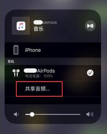 大丰苹果14音频维修点分享iPhone14音频共享设置方法 