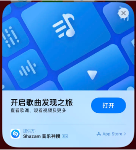 大丰苹果14维修站分享iPhone14音乐识别功能使用方法 