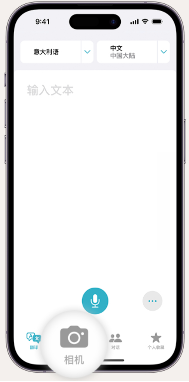 大丰苹果14维修店分享iPhone14通过摄像头取景实时翻译文本教程 